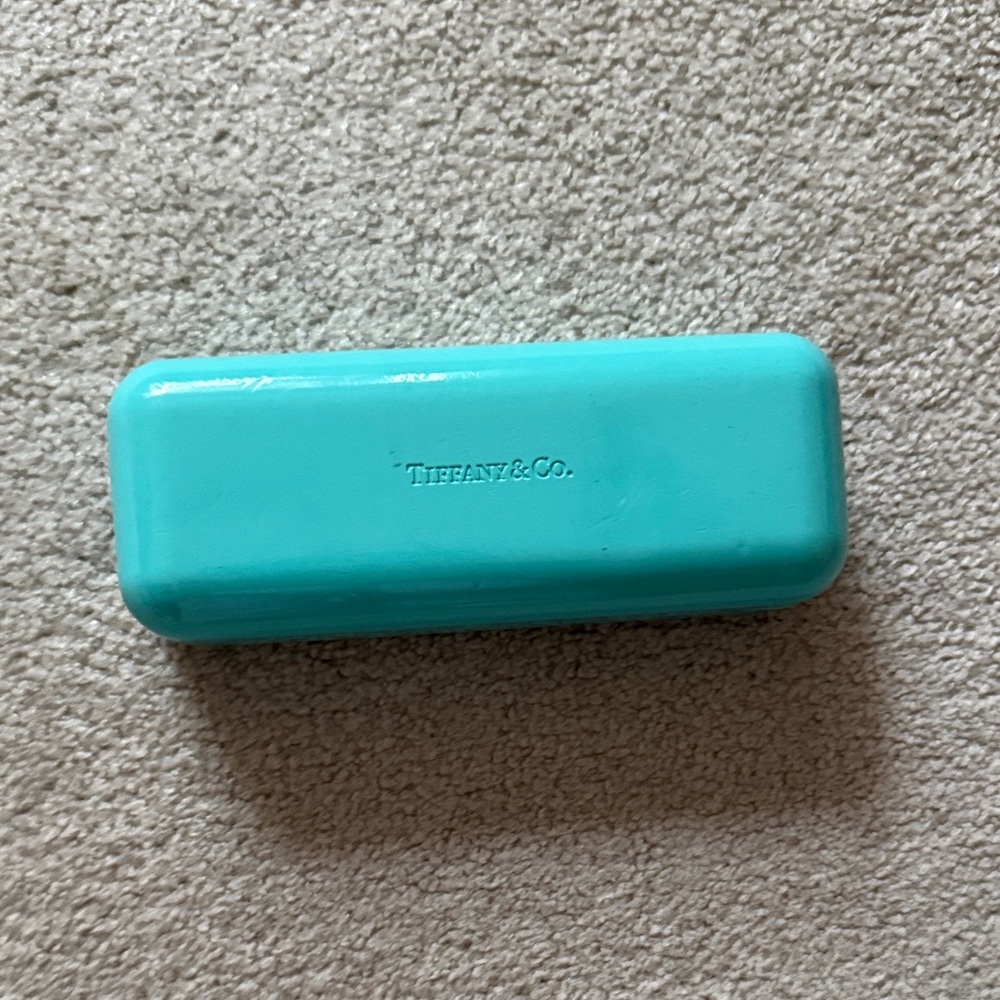 Tiffany & Co. Turquoise eyeglass case